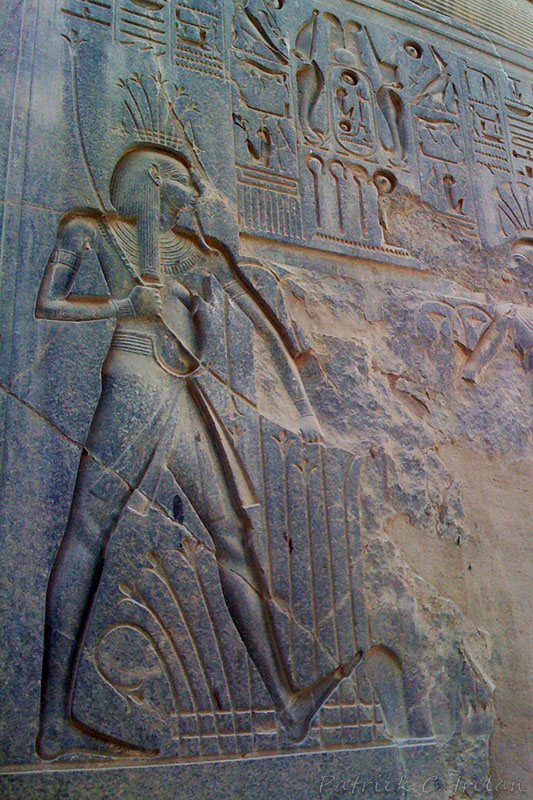 Carving, Luxor, Egypt