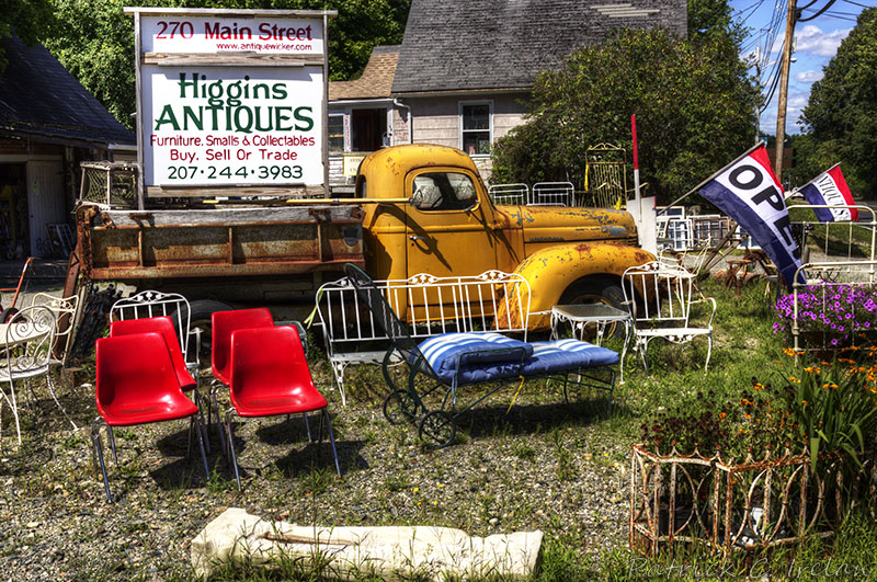 Higgins Antiques, Southwest Harbor, Acadia, Maine