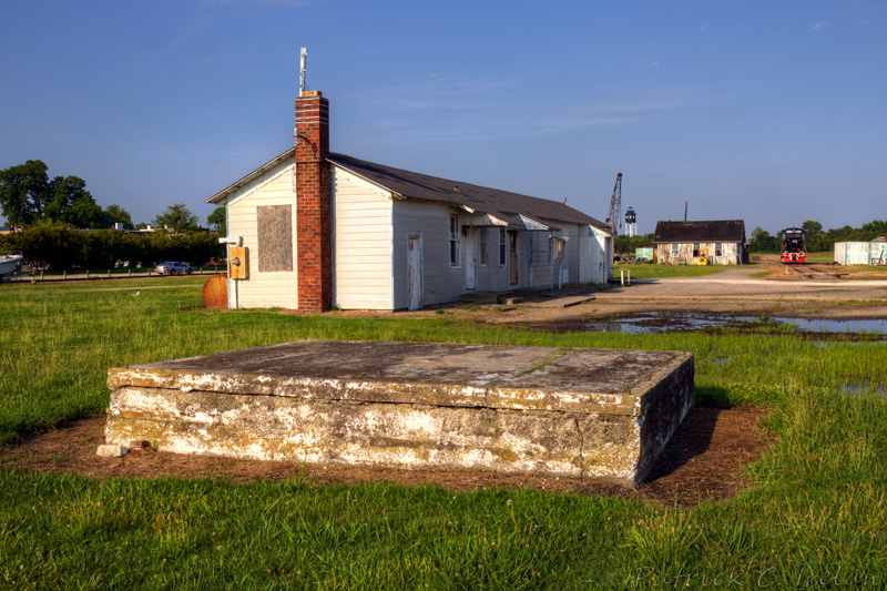 Abandoned Foundation, Cape Charles, Eastern Shore of Virginia